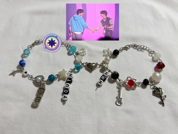 Stray Kids Minsung Inspired Couple Bracelet,lee Know Youth, Jisung