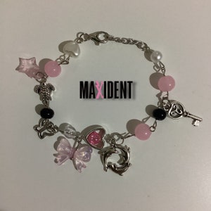 Stray Kids Maxident inspired bracelet, y2k, stray kids merch, jewelry, skz jewelry, kpop merch, stray kids merch
