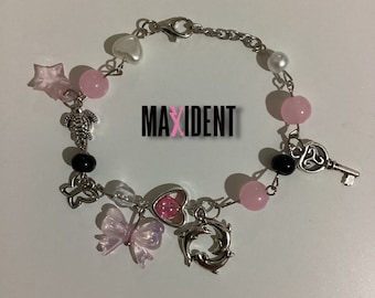 Stray Kids Maxident inspired bracelet, y2k, stray kids merch, jewelry, skz jewelry, kpop merch, stray kids merch