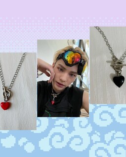 Stray Kids Hyunjin Inspired Necklace, Stray Kids Merch, Skz
