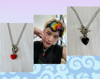 Stray Kids Hyunjin Inspired Necklace, Stray Kids Merch, Skz