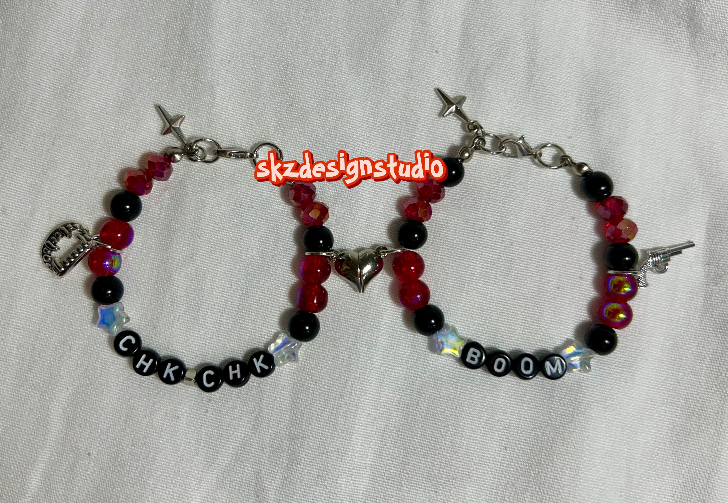 straykids スキズ　ブレスレット　I am you Stray Kids ATE Album Inspired Matching Bracelet, Chkchk BOOM