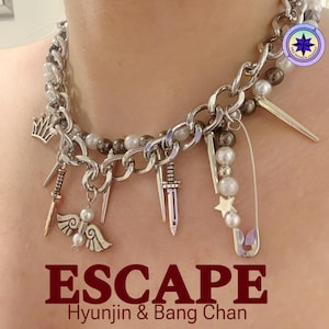 5-STAR bangchan NECKLACE & RING セット REN Kpop Straykids Bang Chan Necklace Bracelet Set- Trendyol