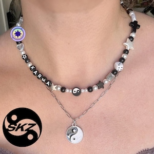 Stray Kids KARMA album inspired necklace, stray kids merch, Stray Kids necklace, skz karma album, stay gifts idea