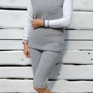 Unisex Long Wool Shorts | Handmade | Pure Organic Wool | Warm Shorts