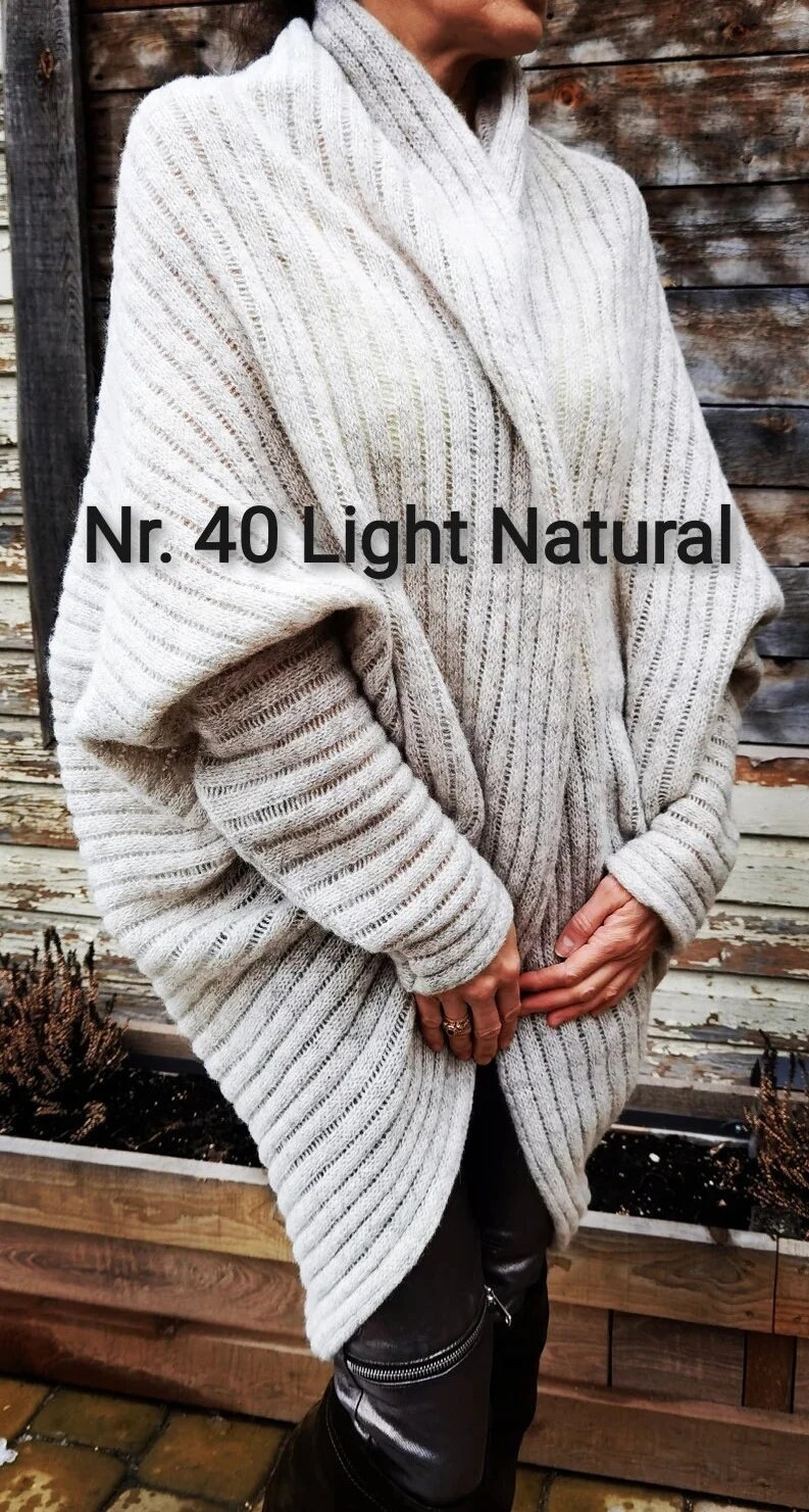 カーディガン ORGANIC WOOL cardigan Disana Organic Wool Lightweight Cardigan Jacket (version 1 of 2