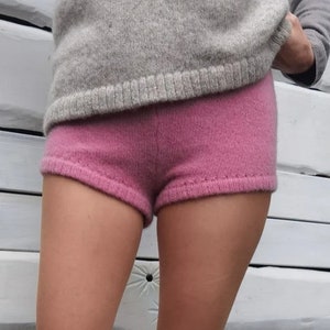 Wool Shorts Handmade Pure Organic Wool Woolen Underwear zdjęcie 1