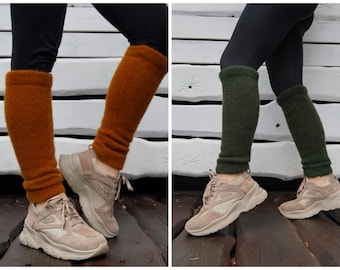 Unisex Leg Warmers | Handmade | Pure Organic Wool