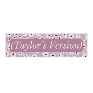 Taylor's Version Sticker - Anti Hero Bedsheet Ghost Inspired