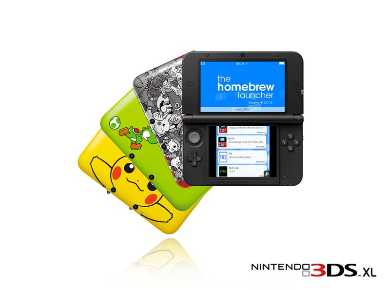 Modded Nintendo 3DS XL System With 64 GB SD Card Etsy