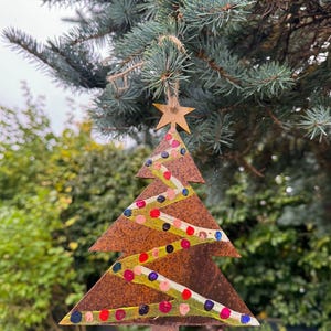 Rustic Christmas Tree Decoration