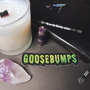 Goosebumps Vinyl Die-cut Matte Holographic Sticker