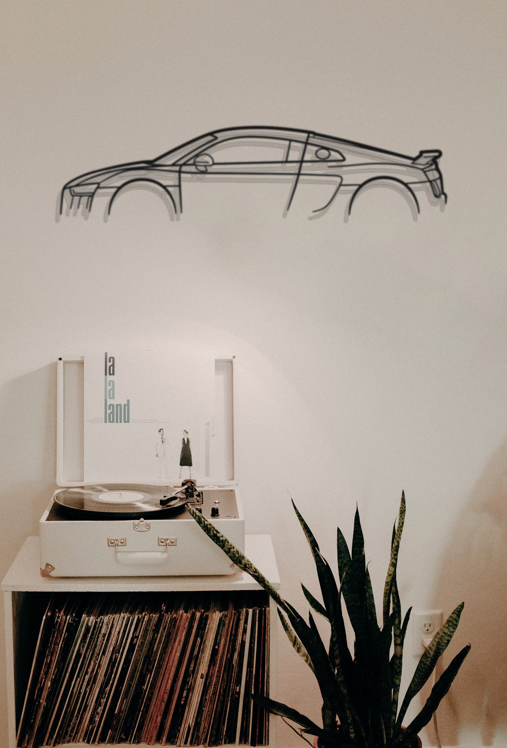 R8 Sports Car Metal Wall Art Metal Wall Art Metal Wall Etsy