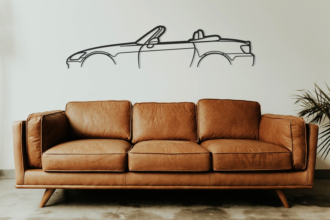 S 2000 Sports Car Metal Wall Art Metal Wall Art Metal Wall Etsy
