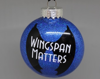 ACOTAR Wingspan Matters Christmas Ornament - Rhysand Velaris Funny - Handmade