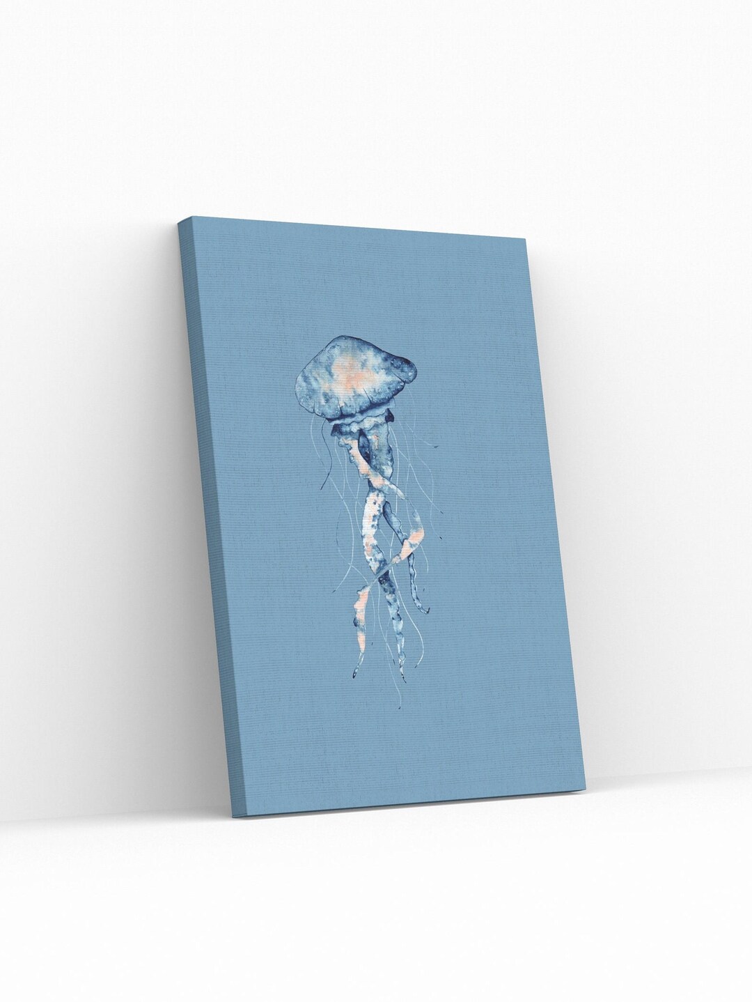 Printable Watercolor of Jellyfish / Wall Art Etsy