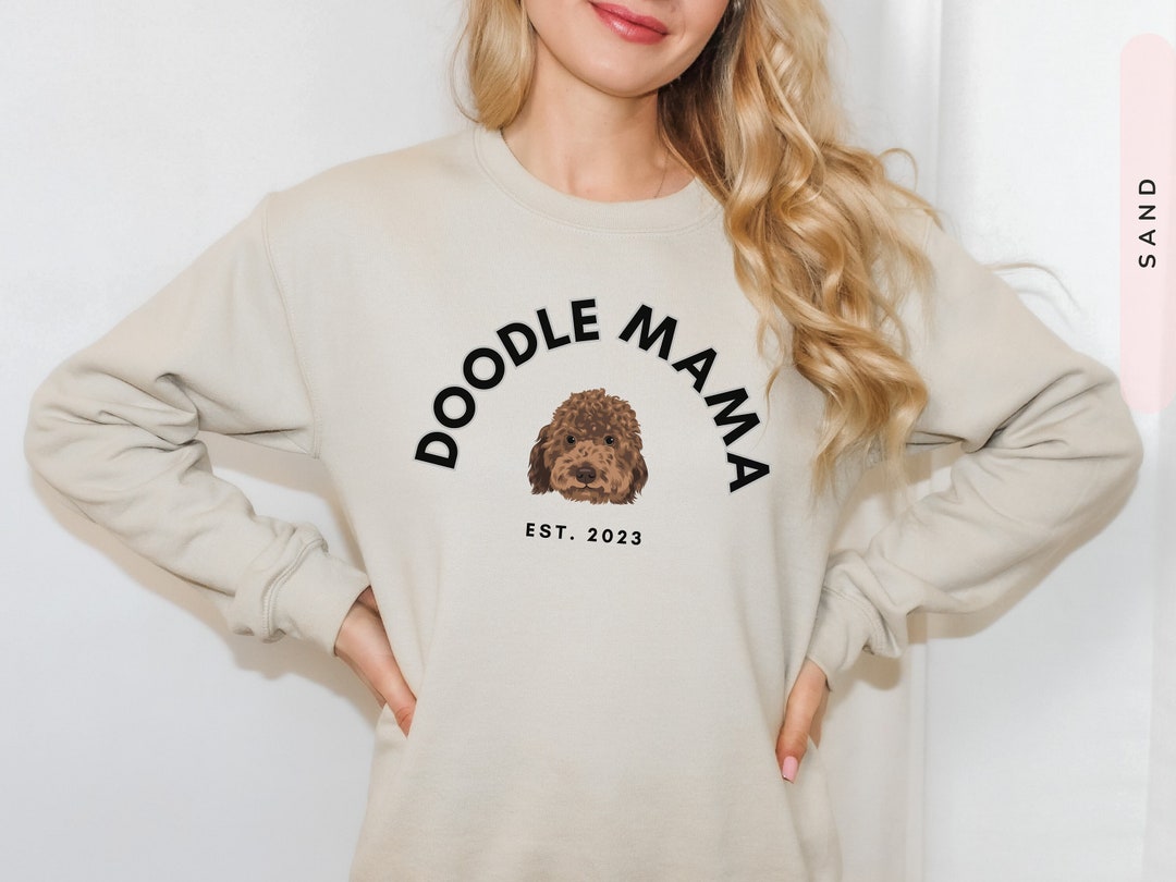 doodle mama crew sweatshirt