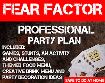 Fear Factor feestplan - Tienerfeestideeën - Halloween feestideeën - Fear Factor uitdagingen - Enge maar leuke feestspellen en activiteiten