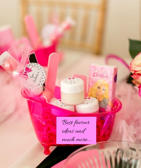 Girls spa party favors 2025