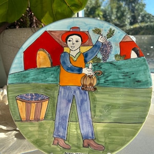 イタリア製NINO PARRUCCA ニーノ パルッカ プレート皿 イタリア製NINO