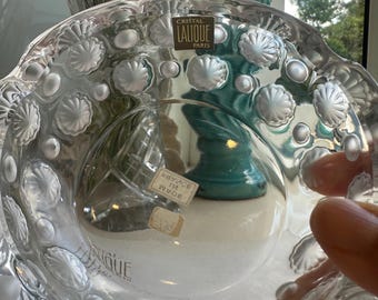 Lalique Tokio Crystal | Cristal Ashtray – Model 10739 – Classic