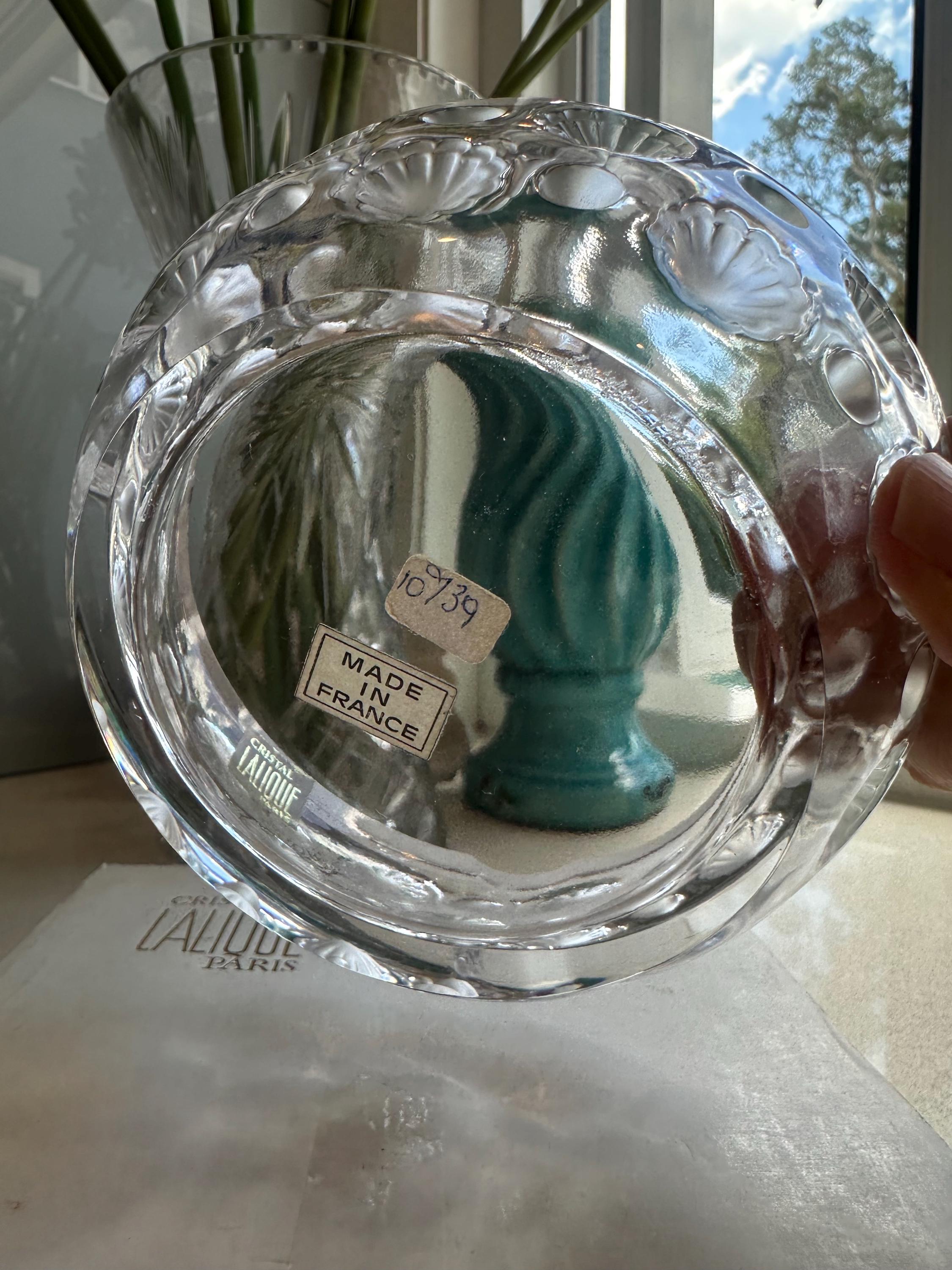 Lalique Tokio Crystal | Cristal Ashtray – Model 10739 – Classic