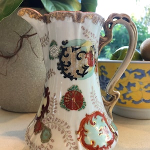 Japan Antique Meiji Period Kutani Ware Japanese Coffee Pot