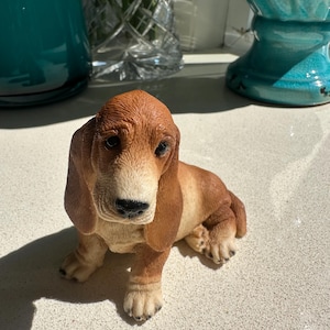 イタリア製ヴィンテージ カスターニャ アイリッシュ ビーグル犬置物
