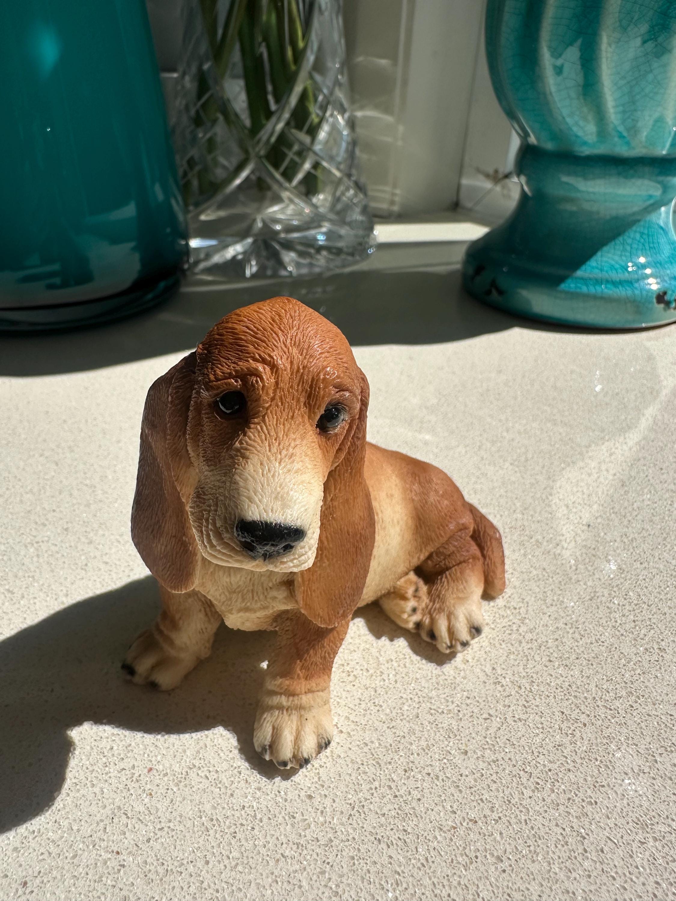 Chien Caniche Blanc Figurine Castagna 1988 Collection Italie - Décoration