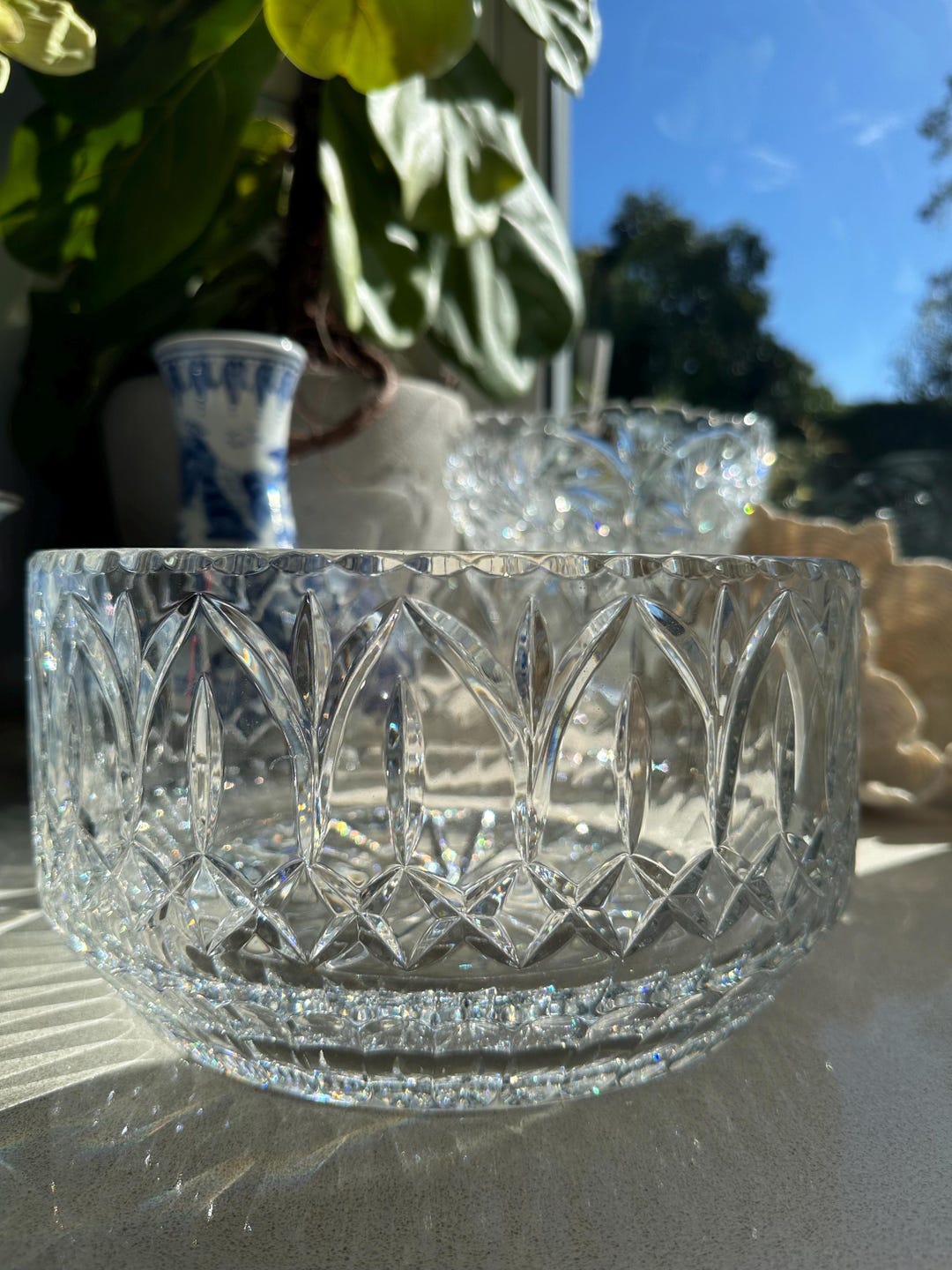 Bohemia Glass クリスタルボウル 30cm