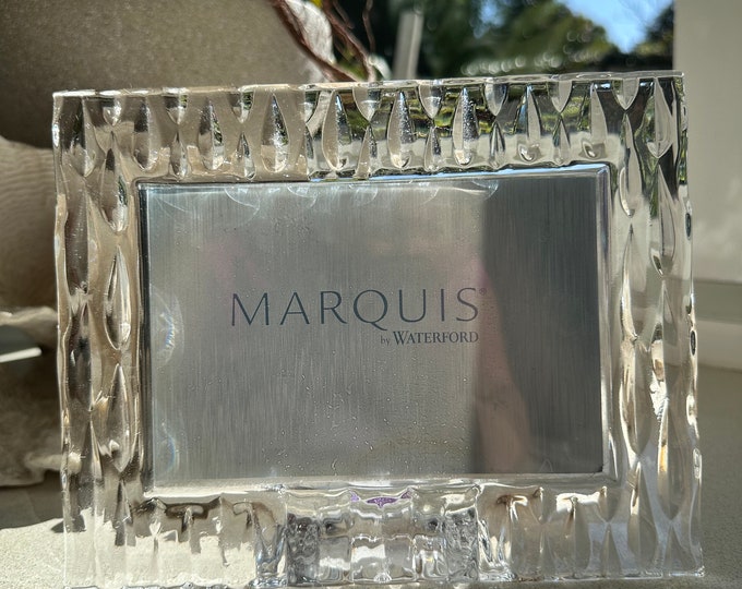 Marquis Waterford Crystal Rainfall Photo Frame Etsy
