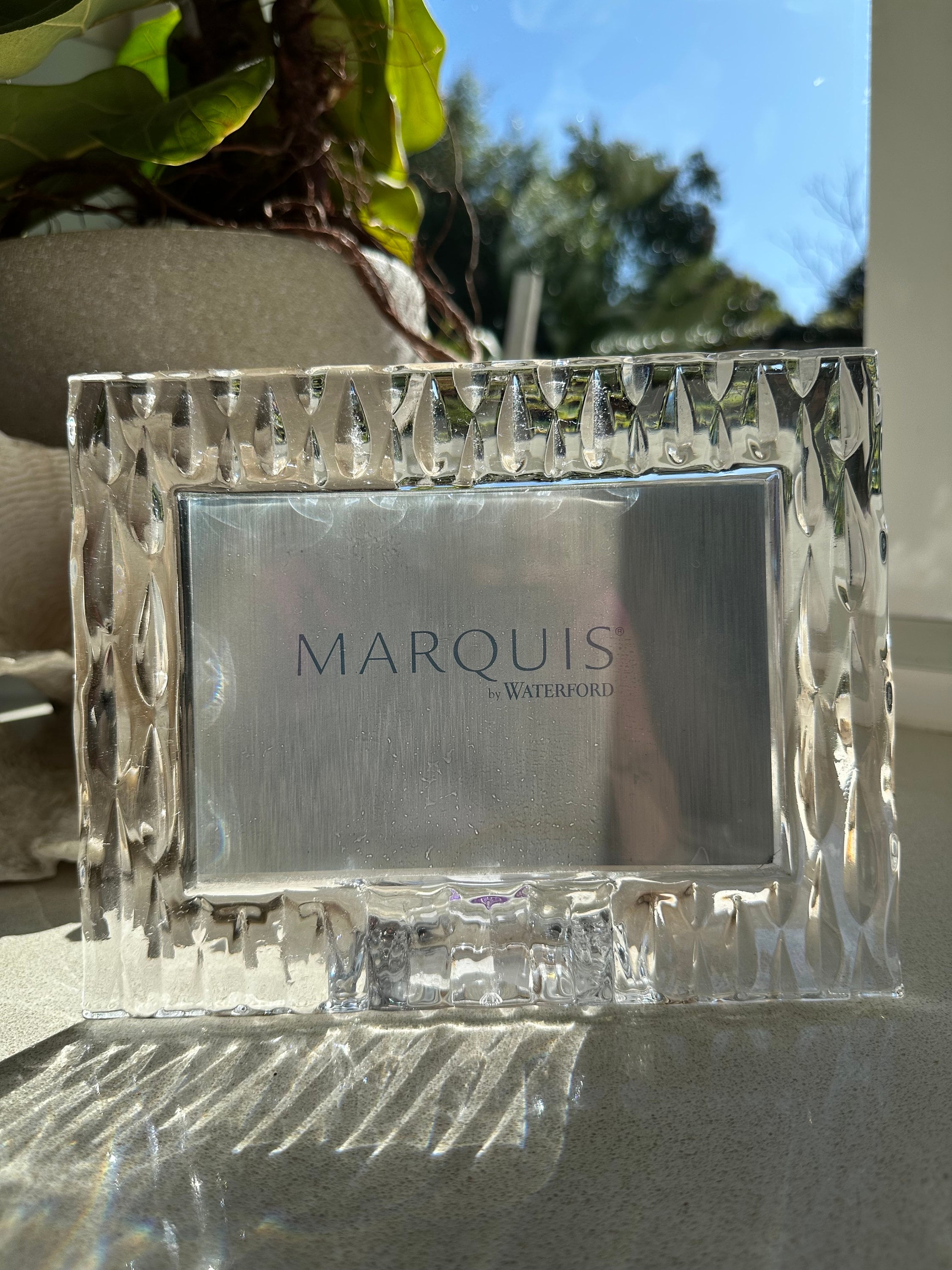 Marquis Waterford Crystal Rainfall Photo Frame Etsy