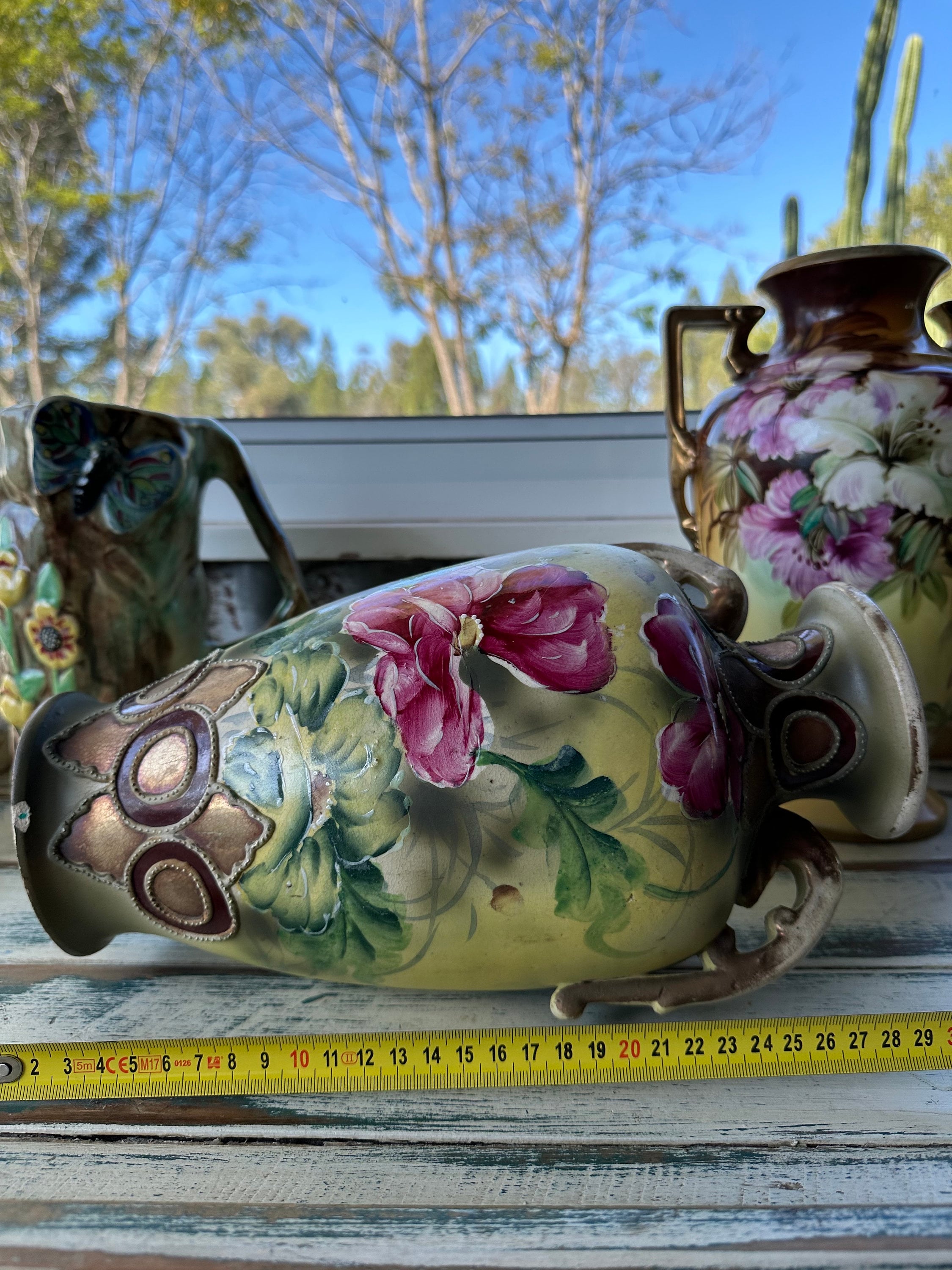 pataya VINTAGE flower vase2つセット pataya様 専用 VINTAGE flower