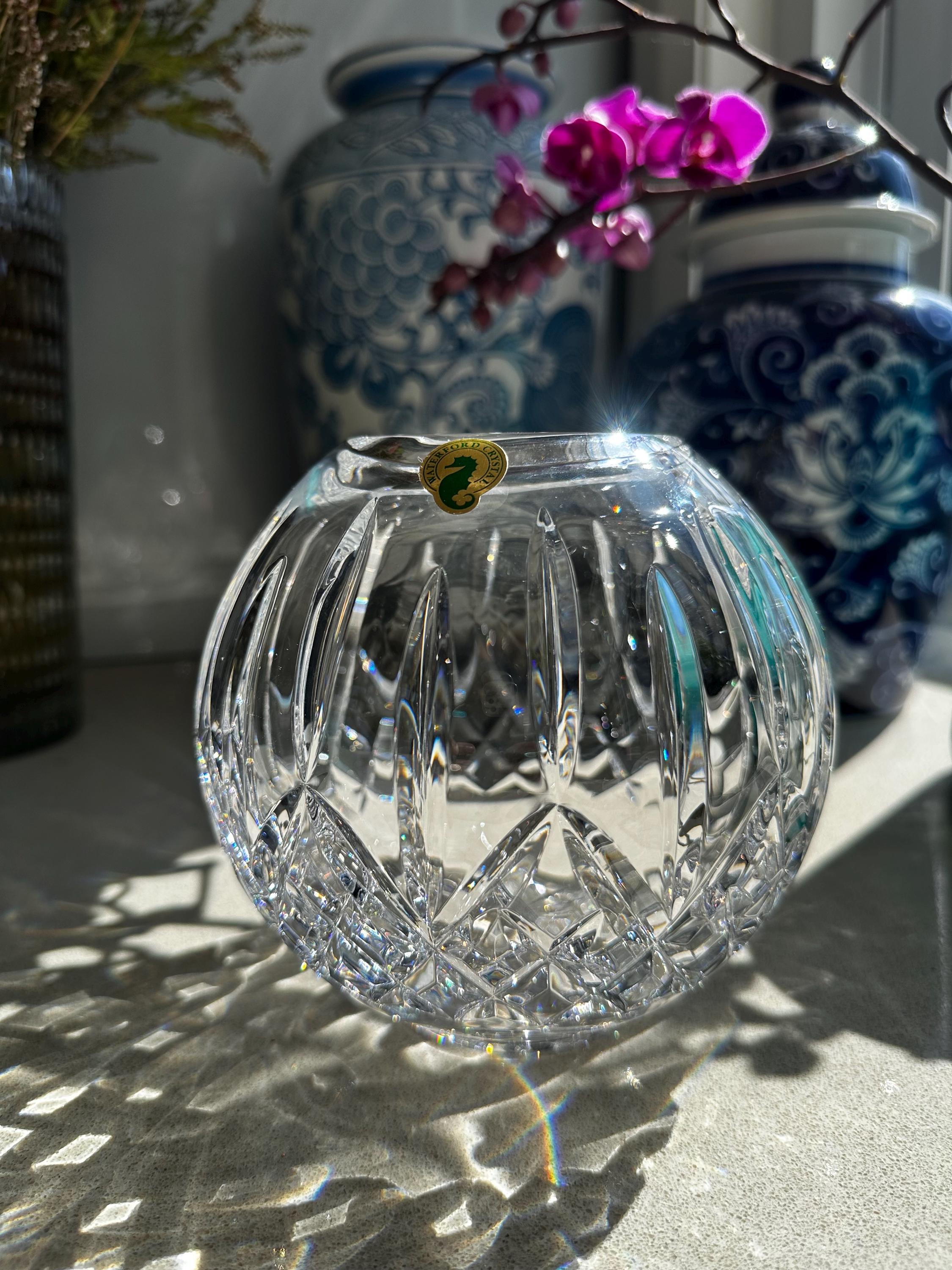 Stuart Crystal Rose Bowl - Etsy Canada