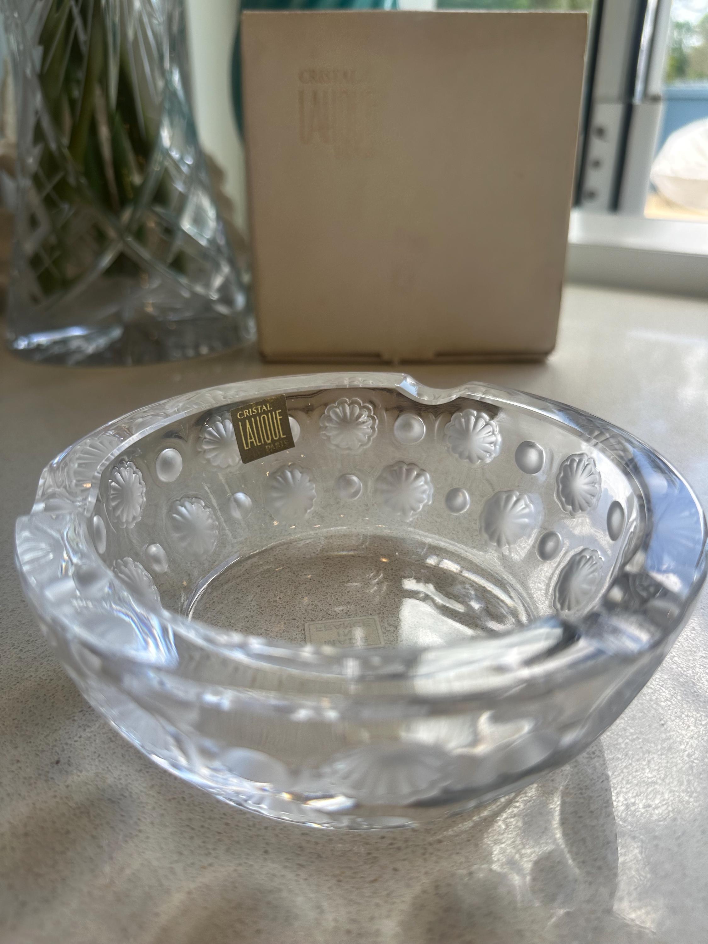 Lalique Tokio Crystal | Cristal Ashtray – Model 10739 – Classic