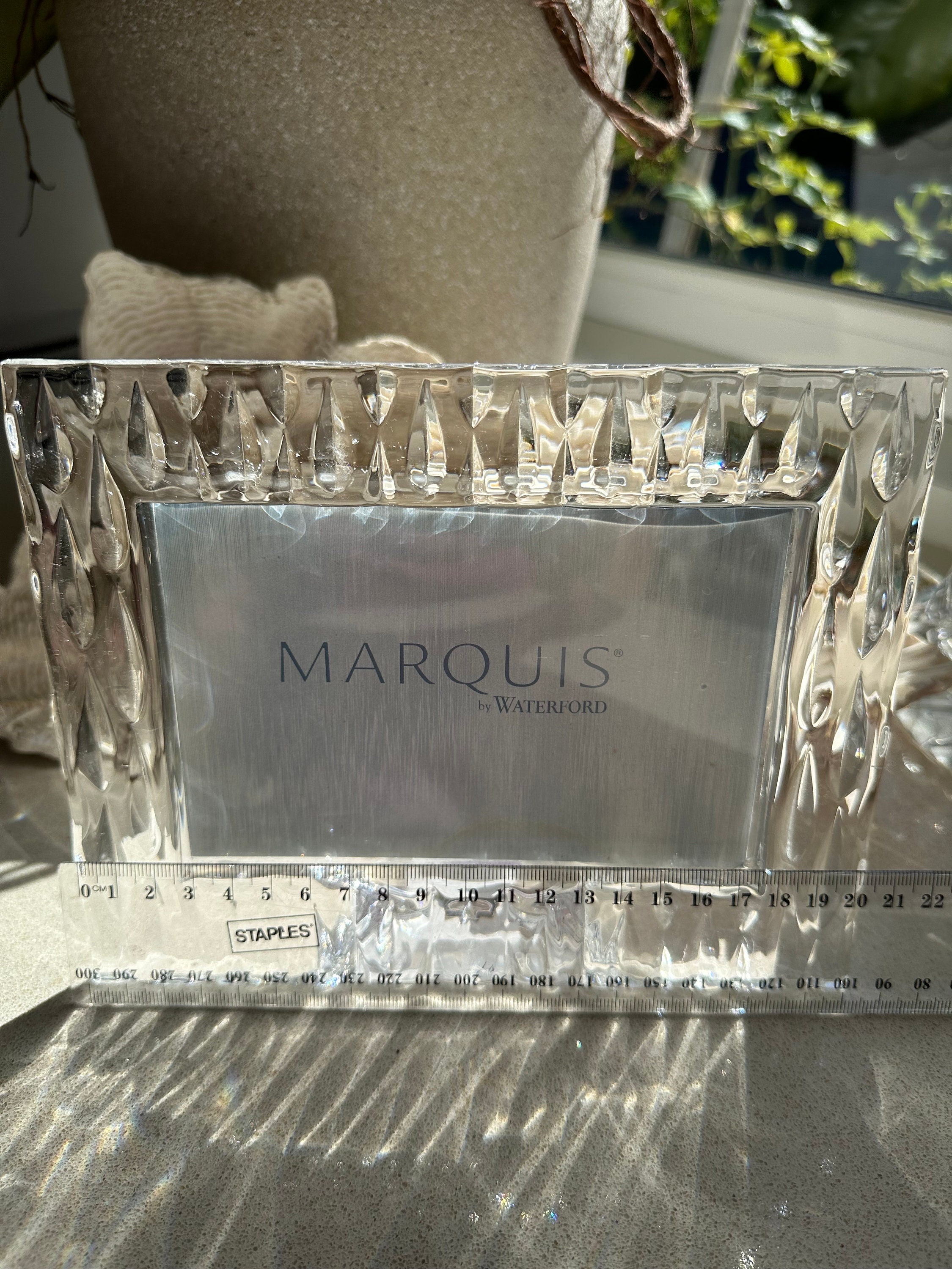 Marquis Waterford Crystal Rainfall Photo Frame Etsy