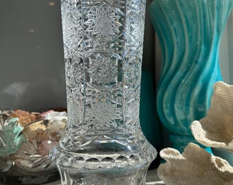 クリスタルの花瓶、ポーランド、1960年代 - Etsy 日本