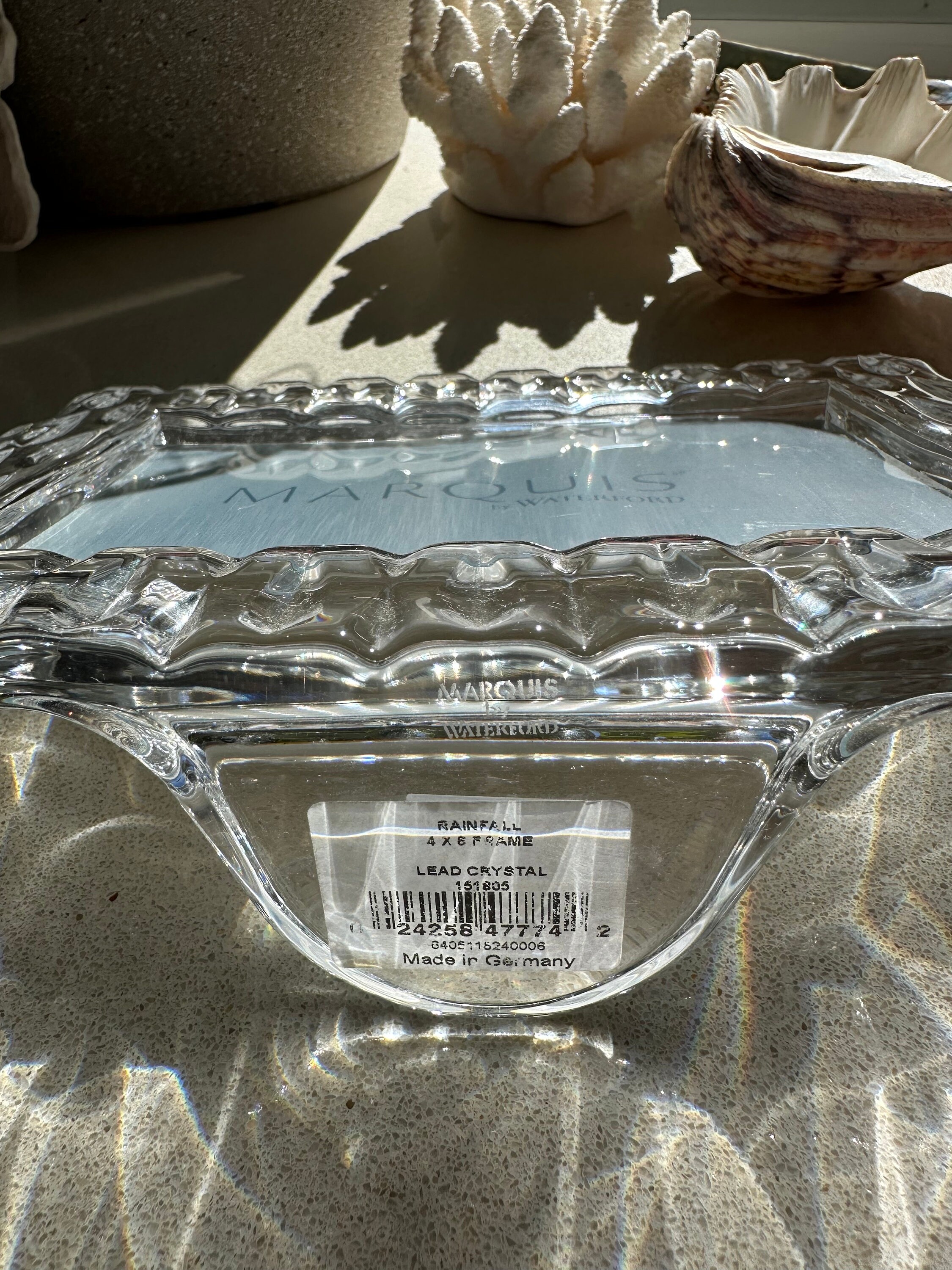 Marquis Waterford Crystal Rainfall Photo Frame Etsy