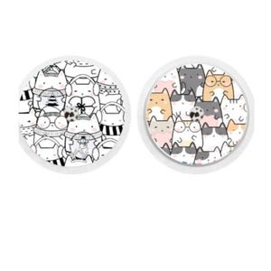 Cute Cats Libre Stickers | Libre 2 Stickers | Diabetes Stickers | Type 1 Diabetes | Libre Freestyle CGM Sticker