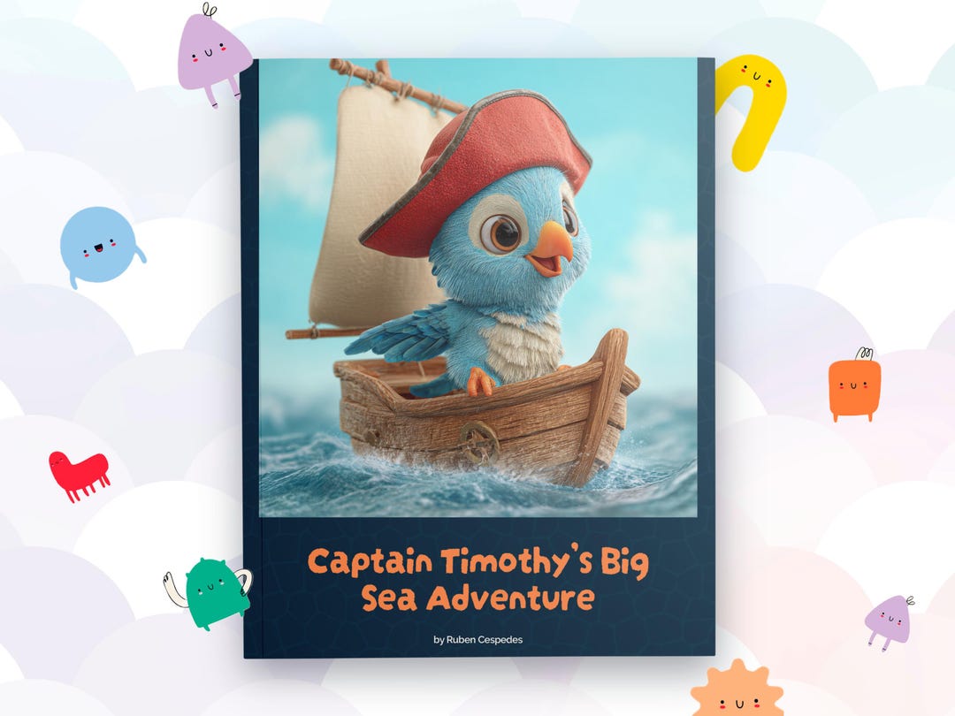 Pirate Storybook: Captain Timothy's Sea Adventure - Kids Read-aloud ...