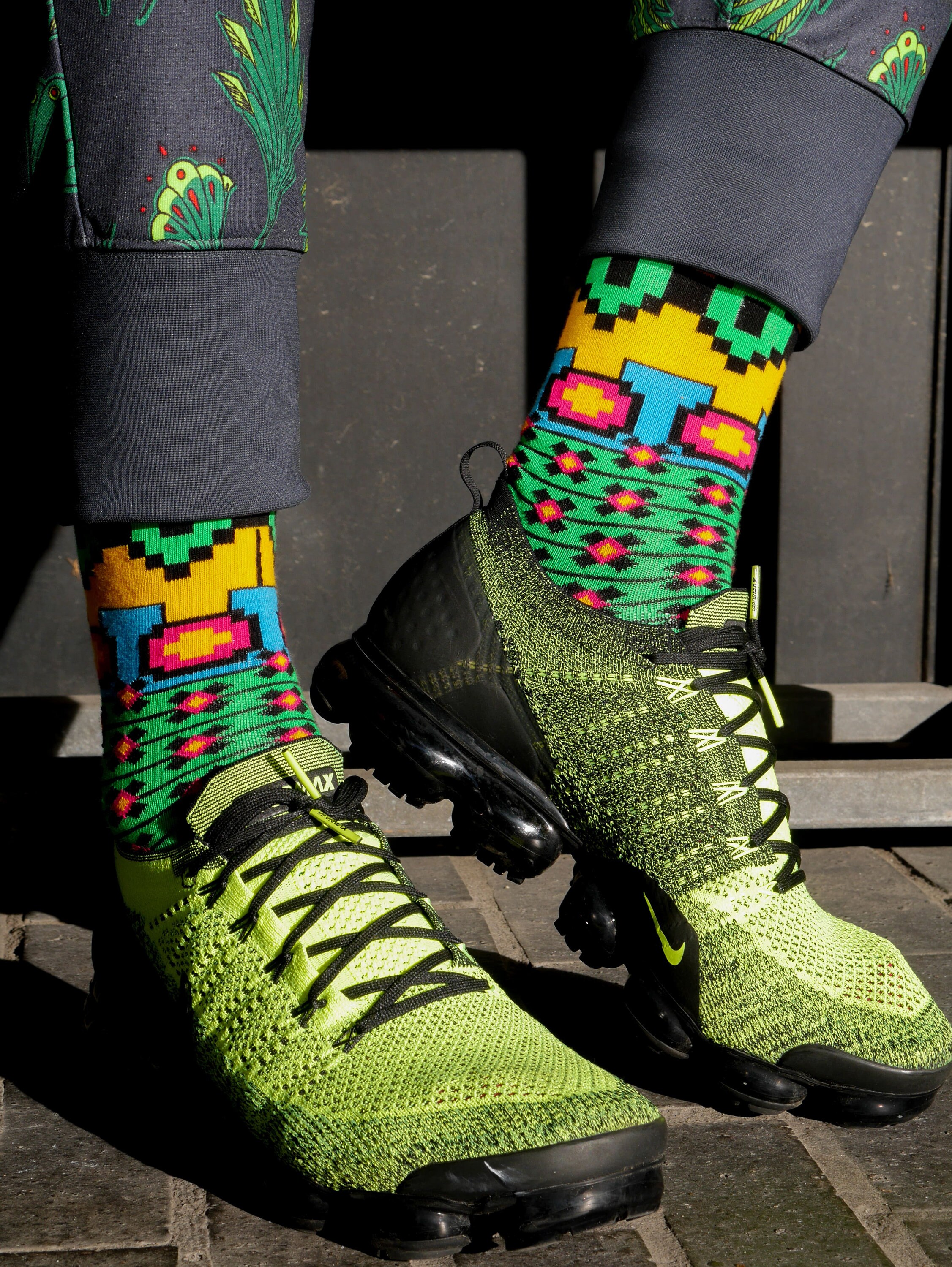 TENGA African Print Socks Kwanzaa Socks Bright Color Afro - Etsy UK