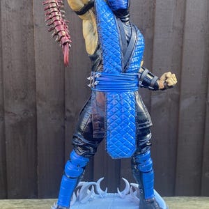 Mortal Kombat Diorama Sub Zero Scorpion Statue Sculpture Fatality