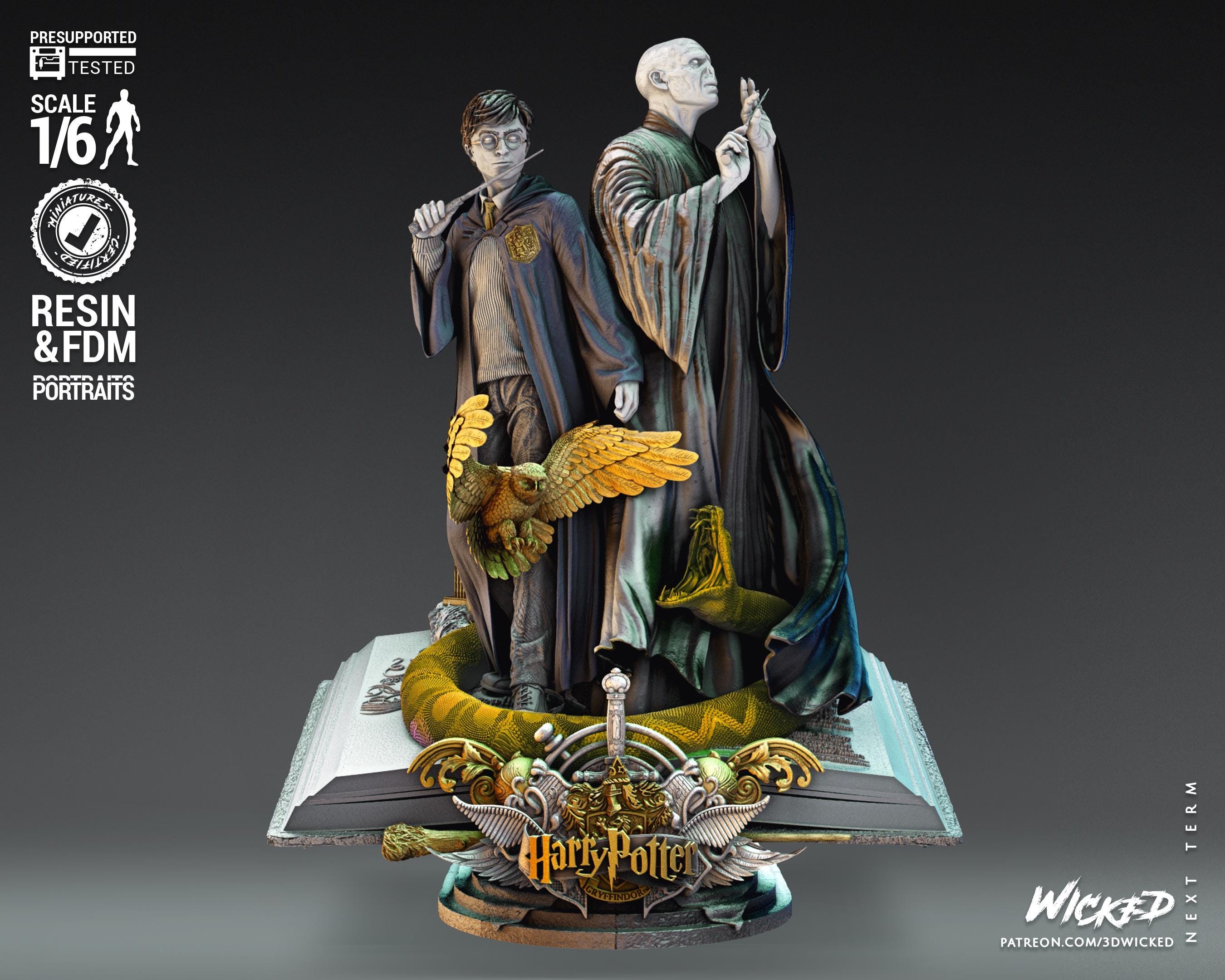 Ultimate Harry Potter & Voldemort Duel Statue - 1/6-1/12 Scale