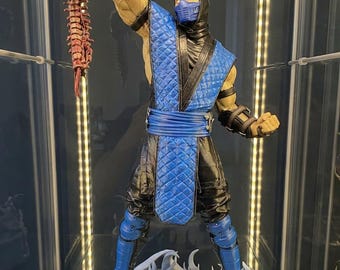 Mortal Kombat Diorama - Sub-Zero vs Scorpion - 1/6 to 1/12 Scale Statue Hand Painted or Unpainted Kits 3d Fan Art Figure