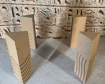 Own a Piece of Sci-Fi History: The 5th Element Movie Prop - Set of Four Elemental Stones