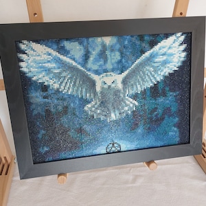 Handmade DIY Harry Potter Diamond Painting Hogwarts Castle Eagle