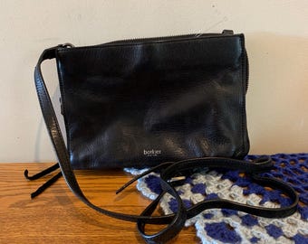 Excellent Condition Genuine Soft Leather Black Botkier New York Crossbody