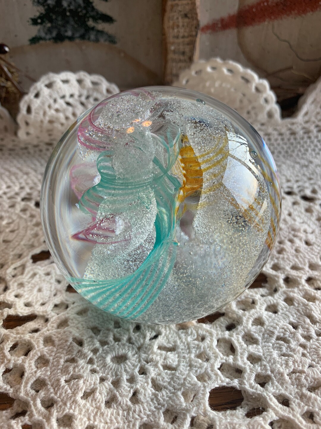 Caithness Daydreams Scotland Paperweight Etsy