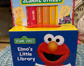New like Sesame Street Reading Books Set of 2