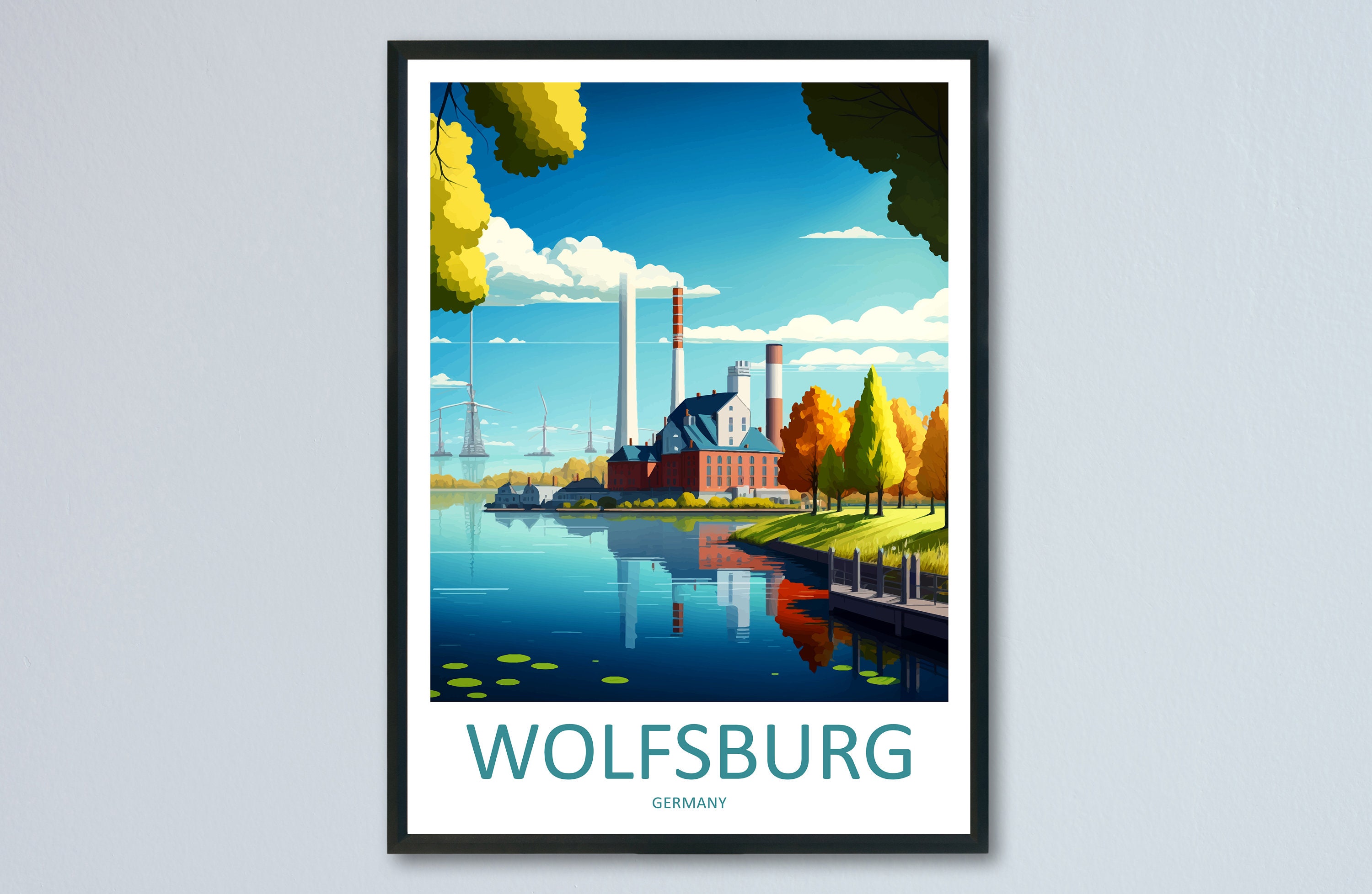 Vfl Wolfsburg Art - Etsy